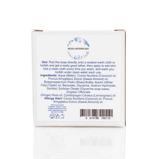 Ginger and Lemongrass Soap 90g