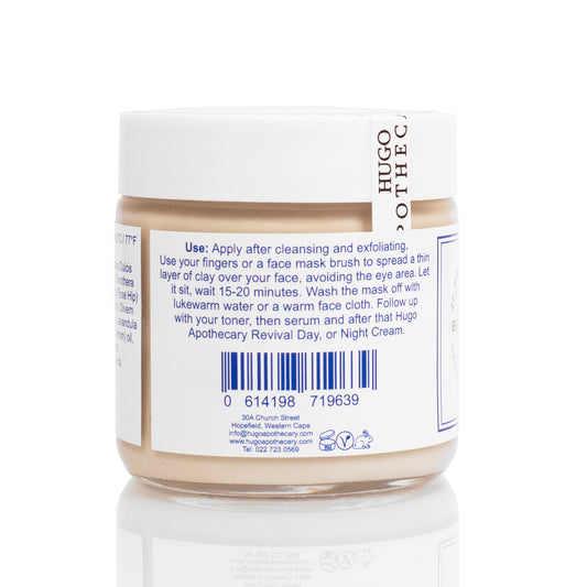 Hydrating Face Mask with French Green Clay - 100ml