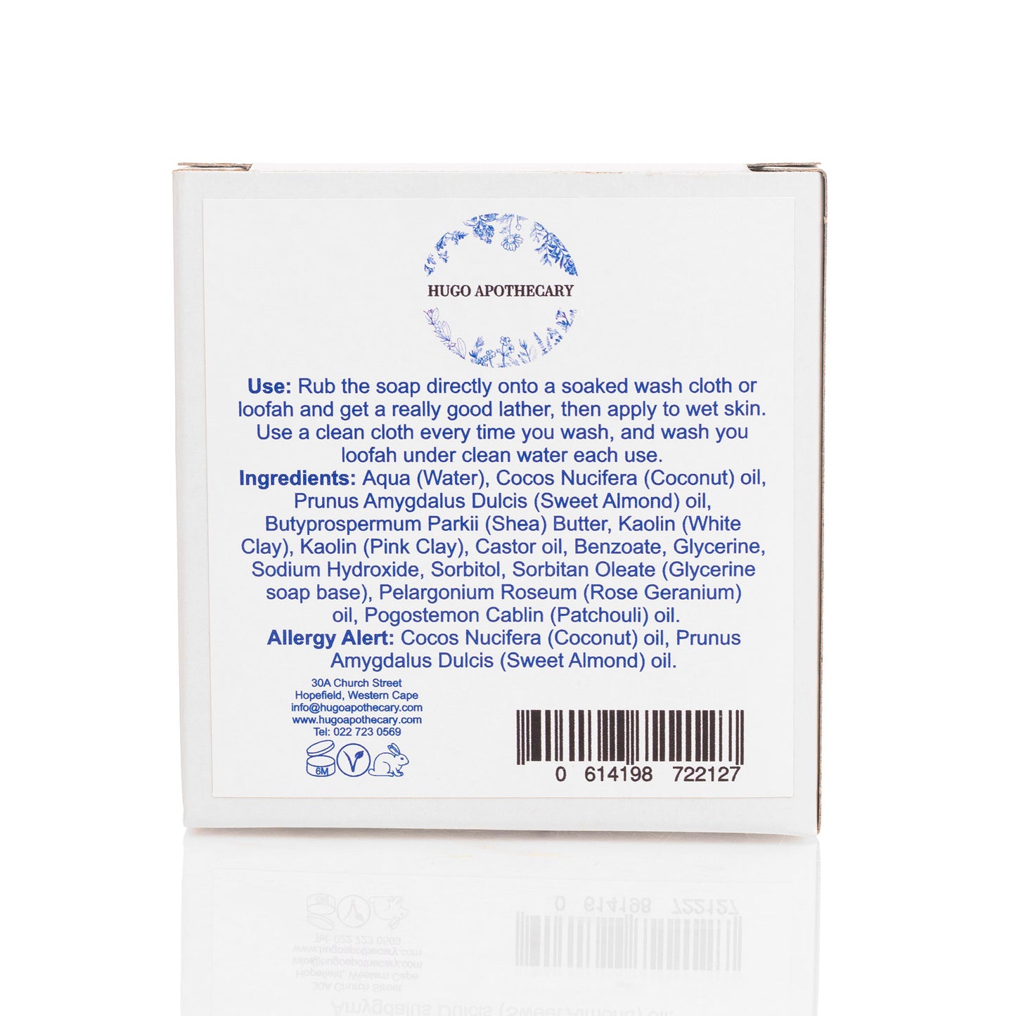 Rose Geranium & Patchouli Soap 90g