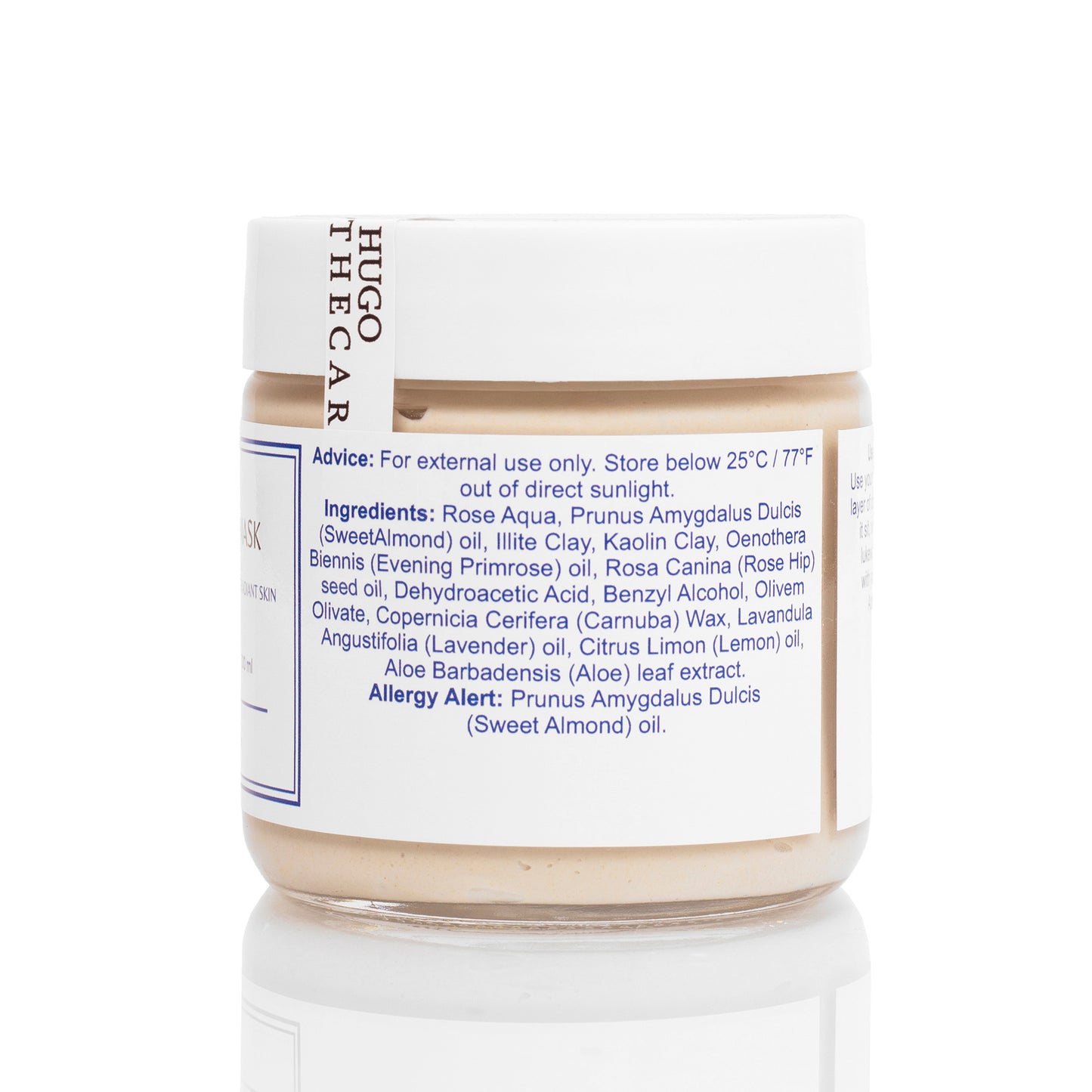 Hydrating Face Mask with French Green Clay - 100ml