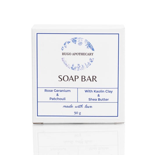 Rose Geranium & Patchouli Soap 90g